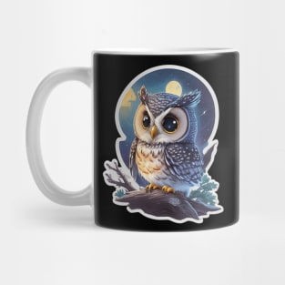 The Owl In The Moonlight Mug